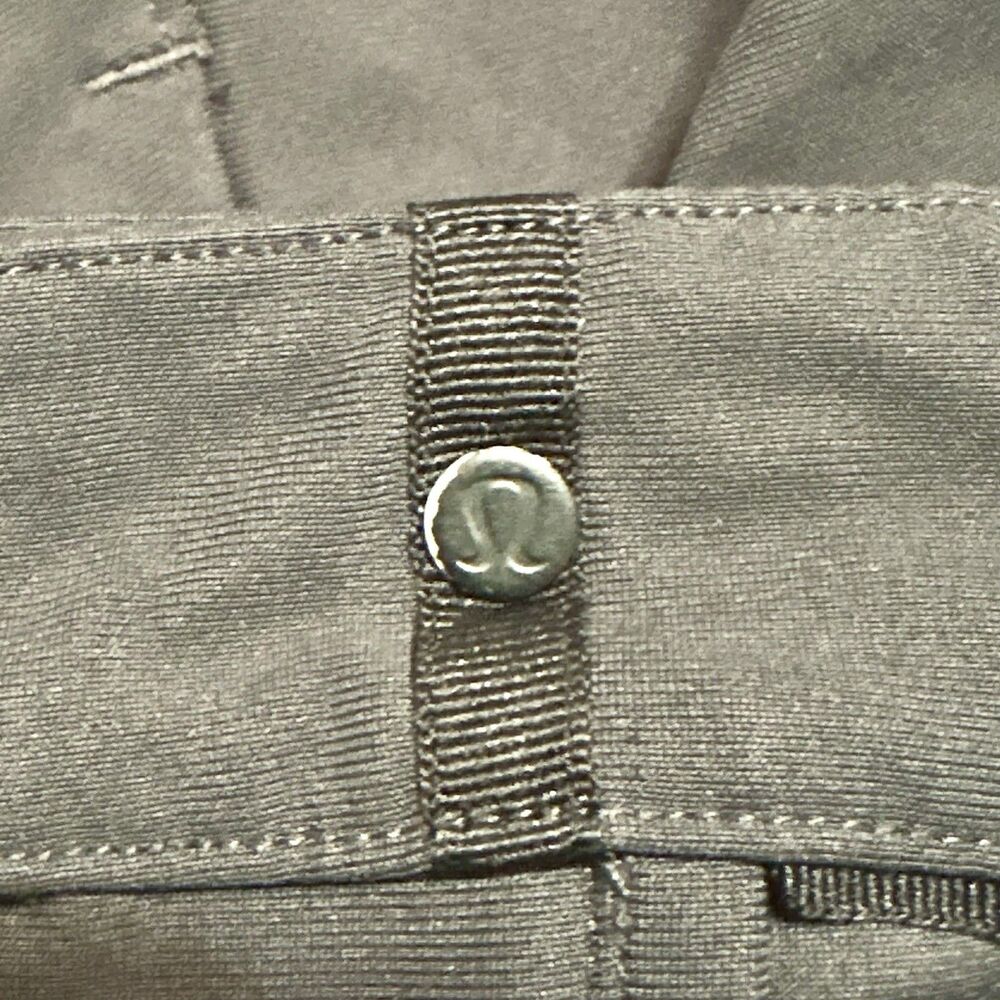 Lululemon Commission Pants Mens 40 Gray Classic Fit Stretch Comfort Casual - Picture 12 of 15
